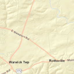 Rothsville Street Map
