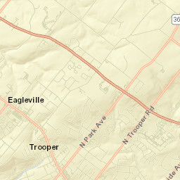 Eagleville Street Map