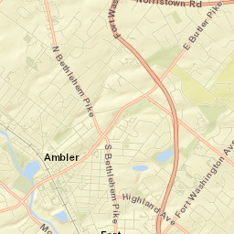 Ambler Street Map