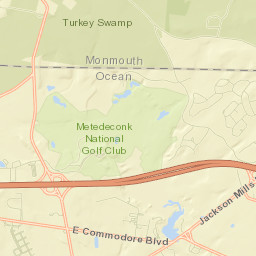 Vista Center Street Map