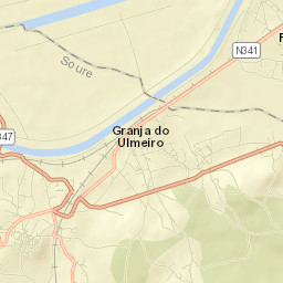 Alfarelos Street Map