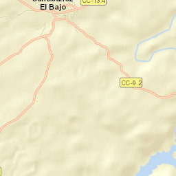 Santibáñez el Bajo Street Map