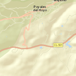 Poyales del Hoyo Street Map