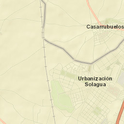 Casarrubuelos Street Map