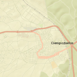 Ciempozuelos Street Map