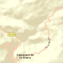 Camarena de la Sierra Street Map