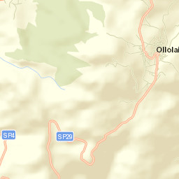 Ollolai Street Map
