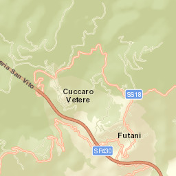 Cuccaro Vetere Street Map