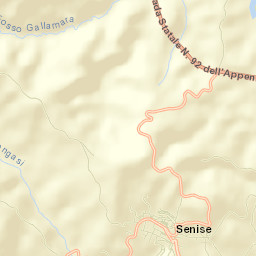 Senise Street Map