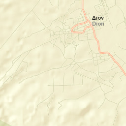 Díon Street Map