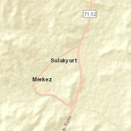 Sulakyurt Street Map