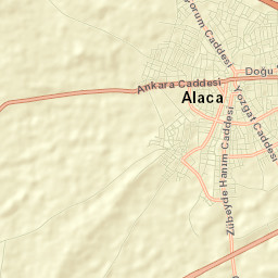 Alaca Street Map