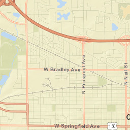 2126-2436 County Road 1700 North Street Map