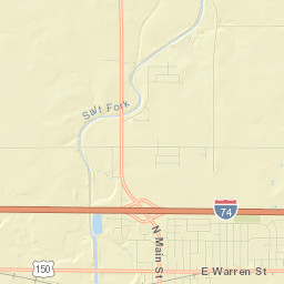 Saint Joseph Street Map