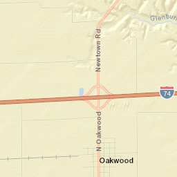 Oakwood Street Map