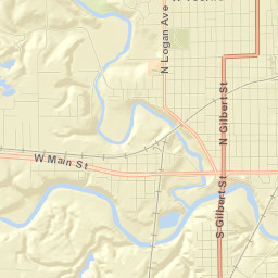 Danville Street Map