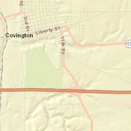Covington Street Map