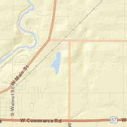 Daleville Street Map