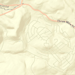 Bear Rocks Street Map