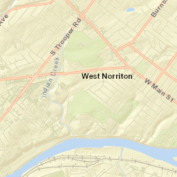 West Norriton Street Map