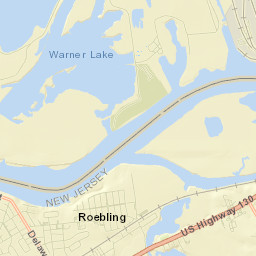 Roebling Street Map