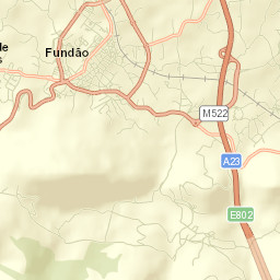 Fundão Street Map
