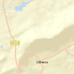 Cilleros Street Map
