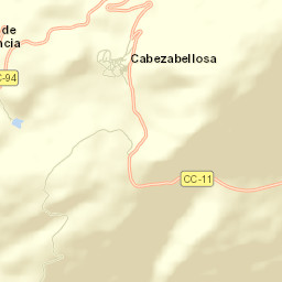 Cabezabellosa Street Map