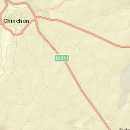 Chinchón Street Map