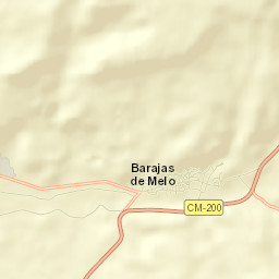 Barajas de Melo Street Map