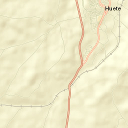 Huete Street Map