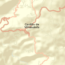 Castillo de Villamalefa Street Map