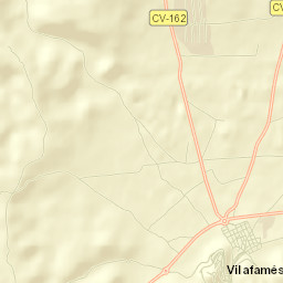 Villafamés Street Map