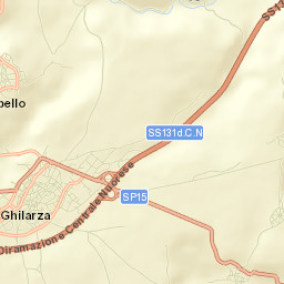 Boroneddu Street Map