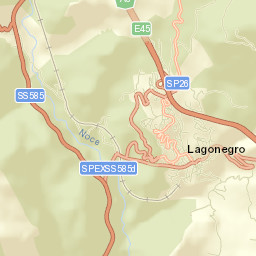 Lagonegro Street Map