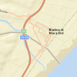Nova Siri Scalo Street Map