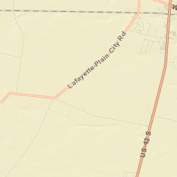 399 Jefferson Avenue, Plain City, OH  Street Map