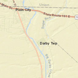 Plain City Street Map
