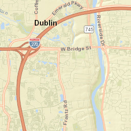 Dublin Street Map