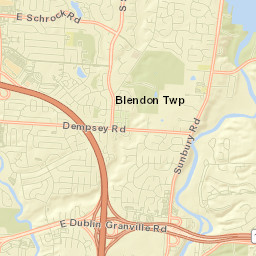 Huber Ridge Street Map