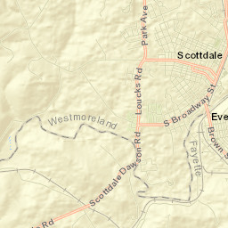 Scottdale Street Map
