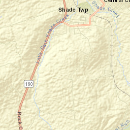 Central City Street Map