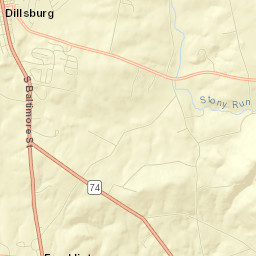Dillsburg Street Map