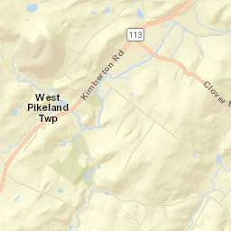 Chester Springs Street Map