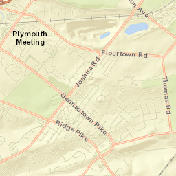 Plymouth Meeting Street Map