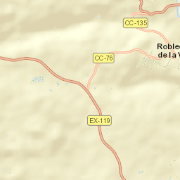 Robledillo de la Vera Street Map