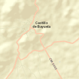 Castillo de Bayuela Street Map