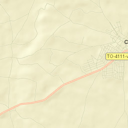 Chozas de Canales Street Map