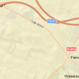 Yuncos Street Map