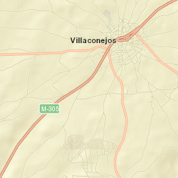 Villaconejos Street Map